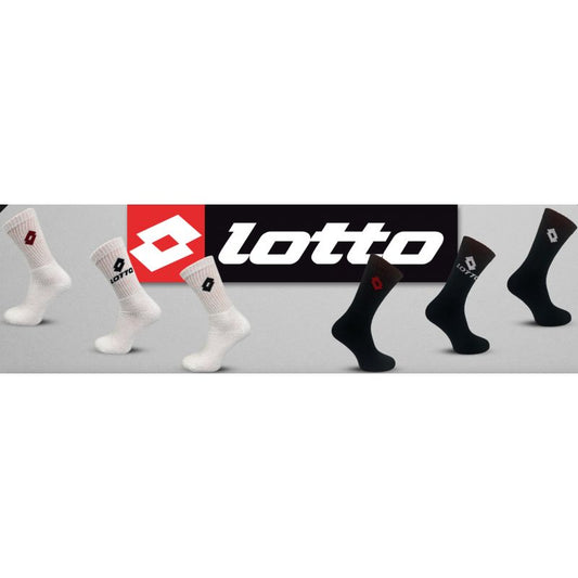 Terry socks LOTTO black 3 pairs 069739 Clothing/Lifestyle/Socks/Nike Your Sports Performance