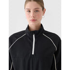 Women's cropped transition jacket with a stand-up collar 4F 4FRSS24TTJAF0886-20S *Kategoria tymczasowa Your Sports Performance
