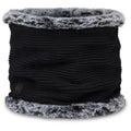 Bandana BUFF KNITTED NECKWARMER KESHA BLACK