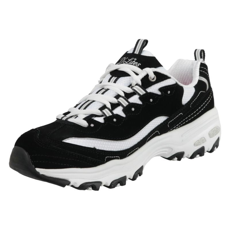 Skechers D'Lites Biggest Fan W 11930-BKW shoes Footwear/Lifestyle/Skechers Your Sports Performance