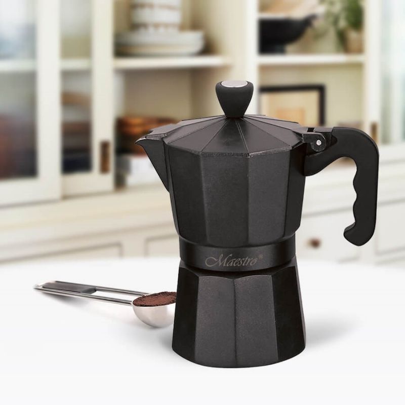 MR-1666-6-BLACK MAESTRO 6-cup coffee maker AGD - Produkty/Zaparzacze i kawiarki Your Sports Performance