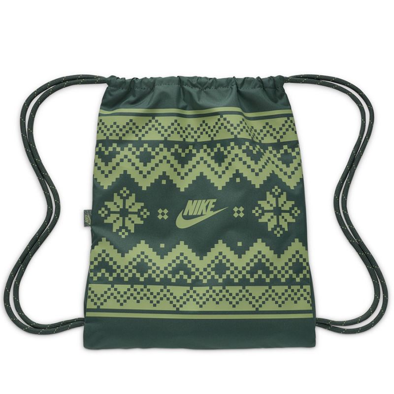 Nike Drawstring Backpack-Fair Isle FZ7287-338 Accessories/Sachets / Belts / Bags Your Sports Performance