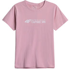 Women's T-shirt 4F F3495 Light Pink 4FWAW26TTSHF3495 56S