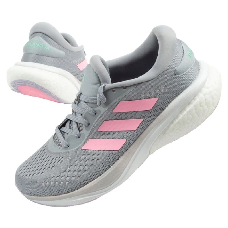 Adidas women's sports shoes Supernova 2 sneakers gray light adidas