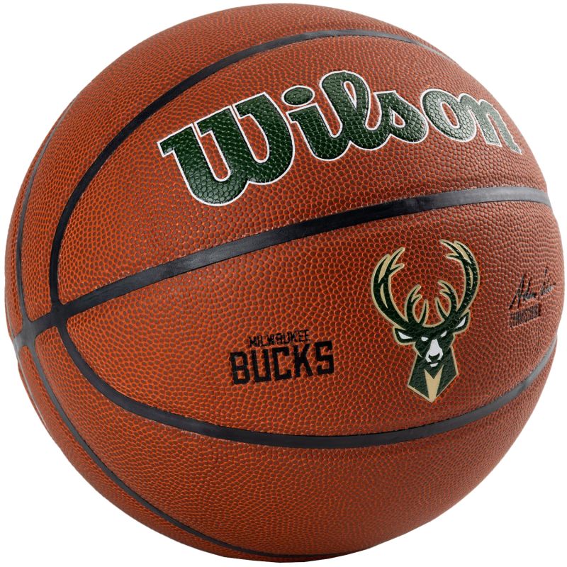 Wilson Team Alliance Milwaukee Bucks Ball WTB3100XBMIL Accessories/Balls/Basketball Your Sports Performance