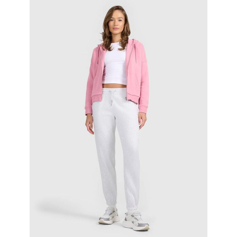 Women's zip-up hoodie 4F 4FRAW25TSWSF2776-56S