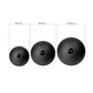 Single massage ball HMS BLM01 10CM Accessories/Training equipment Your Sports Performance