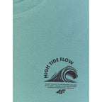 Men's relaxed sleeveless T-shirt with print 4F 4FRSS26TSLEM365-47S 4f