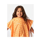 RIP CURL Mixed Hooded Towel-Girl poncho, turquoise