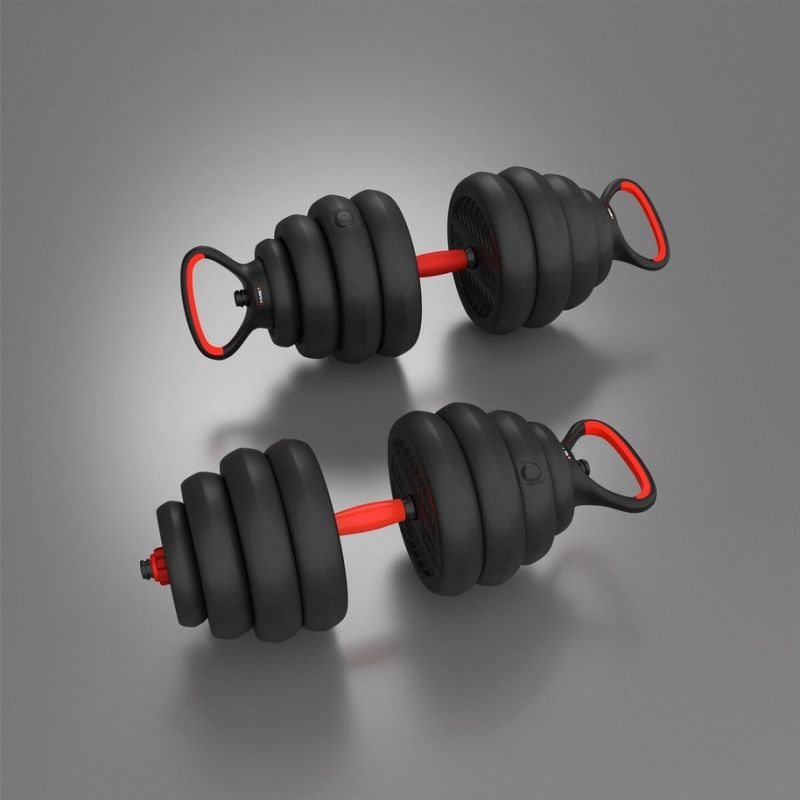 HMS SGN140 6-in-1 weight set (barbell, dumbbells and kettlebell) 40kg In preparation Your Sports Performance