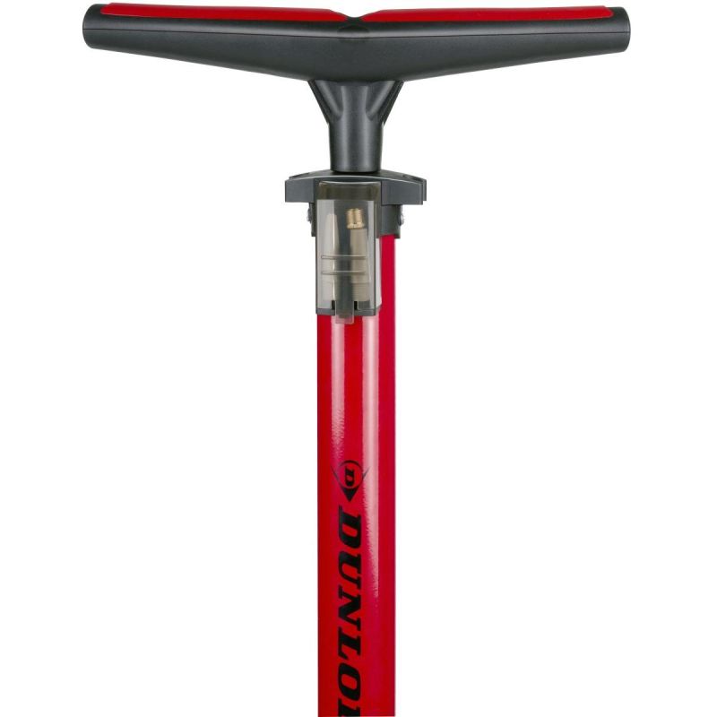 DUNLOP WORKSHOP BICYCLE PUMP 230 PSI (16 Bar) WITH MANOMETER RED Sport/Rowery/Akcesoria Rowerowe/Pompki Your Sports Performance