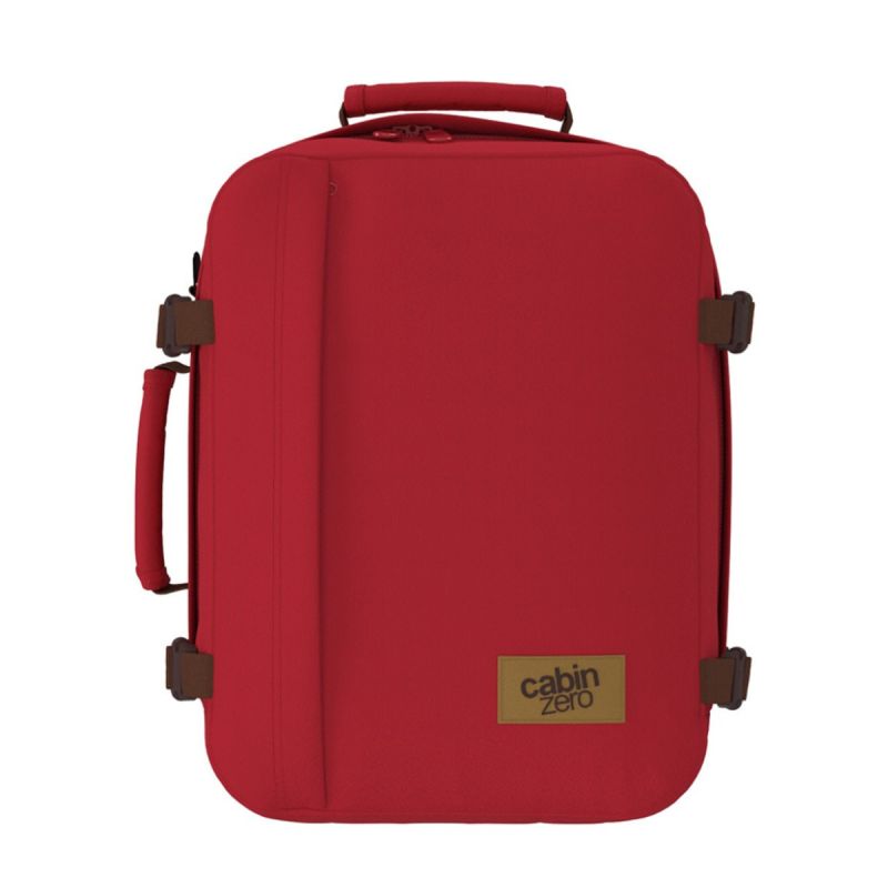Wizzair Ryanair CabinZero Classic Mini 2in1 28L London Red Travel Backpack - CZ82303 Akcesoria i sprzęt koszykarski/Torby i plecaki Your Sports Performance