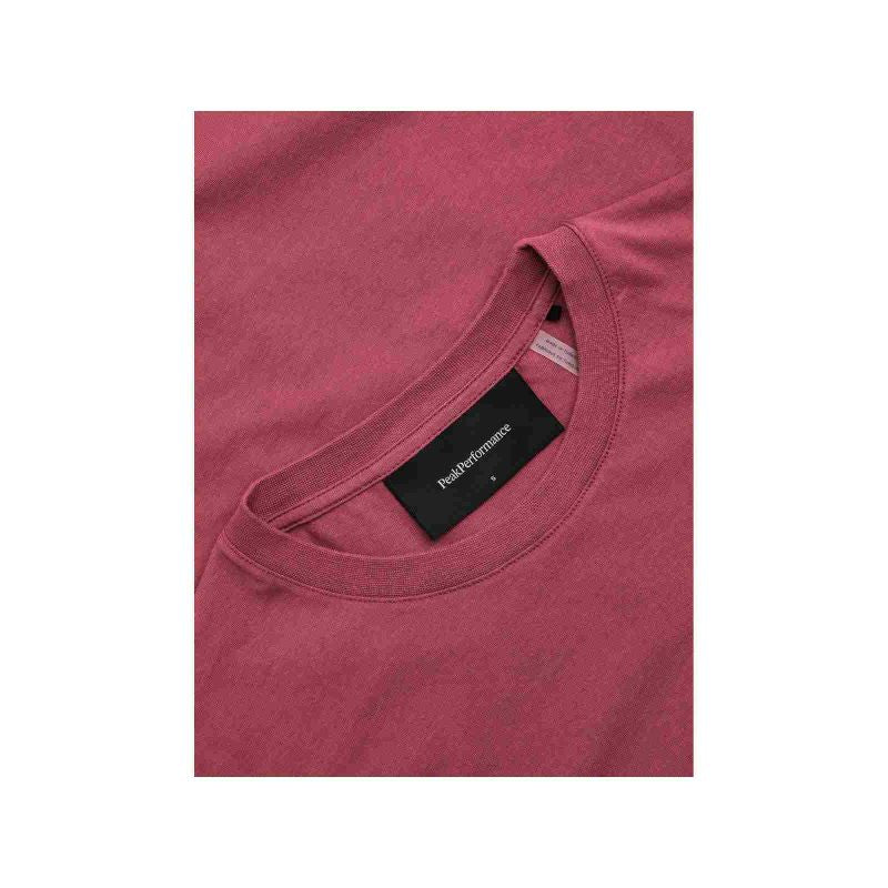 PEAK PERFORMANCE W Original Small Logo Tee Red