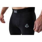 Long black training leggings - CSL - S ODZIEŻ - Leginsy Your Sports Performance