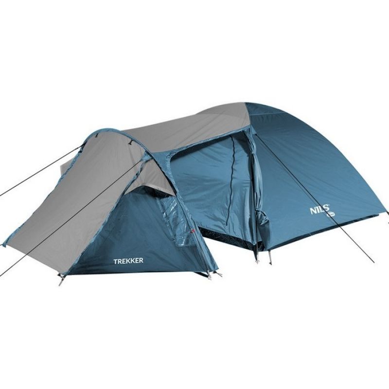 NILS CAMP trekker NC6012 camping tent blue-gray Import z Action/Kemping/Namioty Your Sports Performance