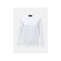 Peak Performance Women's W Original Small Logo Crew Sweatshirt White