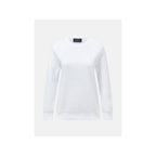 Peak Performance Women's W Original Small Logo Crew Sweatshirt White