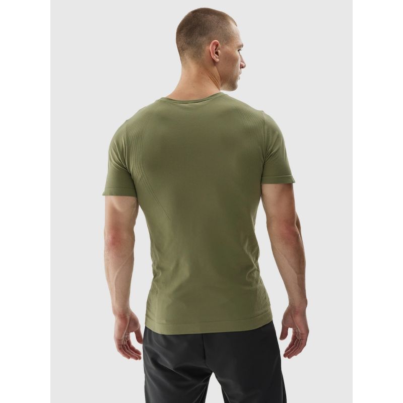 Men's seamless training shirt 4F 4FWAW24TFTSM0975-44S 4f