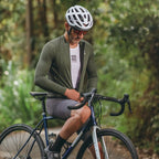 Rockbros 15220003002 ROAD TO SKY men's long sleeve cycling jersey S - green Rockbros