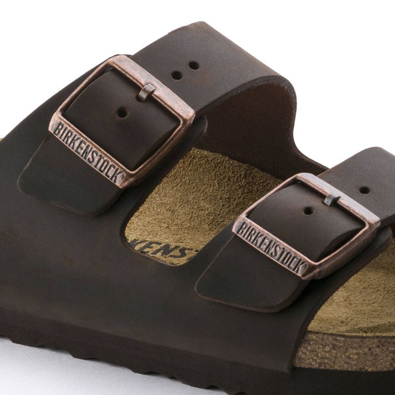 Women's/men's brown Birkenstock Arizona Nubuck Habana narrow flip-flops (52533) Footwear/Lifestyle/Birkenstock/Klapki/chodaki Birkenstock
