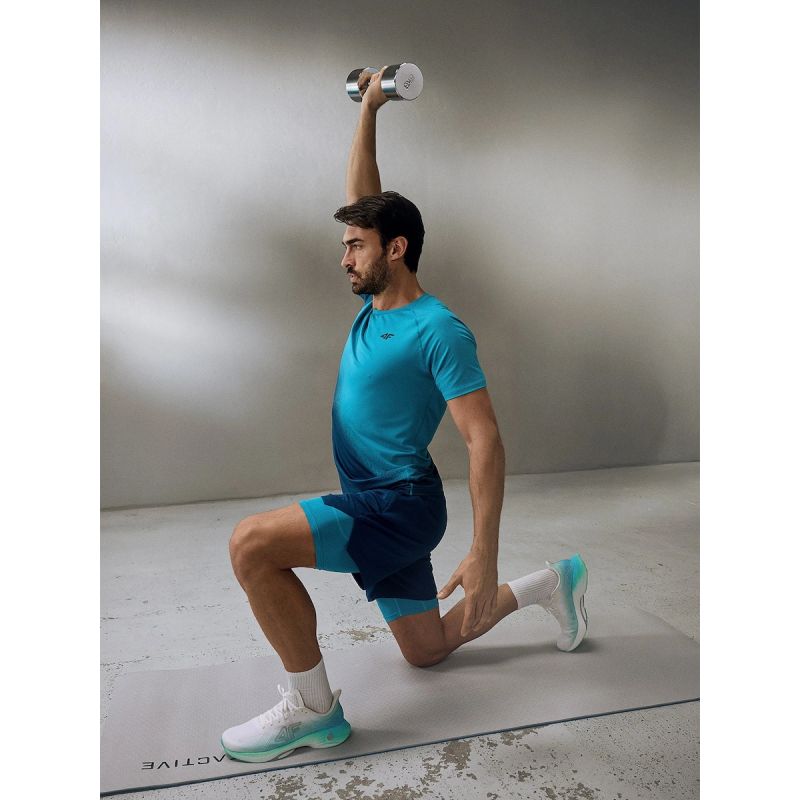 Men's quick-drying regular training T-shirt 4F 4FRSS26TFTSM2341-48A 4f