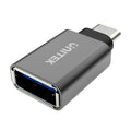 UNITEK ADAPTER USB TYPE TO USB (F) ALU, Y-A025CGY Kable i adaptery/Adaptery, przejściówki Your Sports Performance