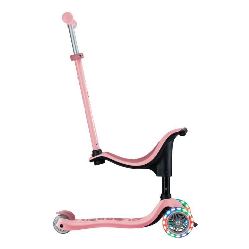 Scooter with seat GO•UP SPORTY LIGHTS (452-710-4 S) Accessories/Skating/Hulajnogi/Traditional/For kids/Globber Your Sports Performance