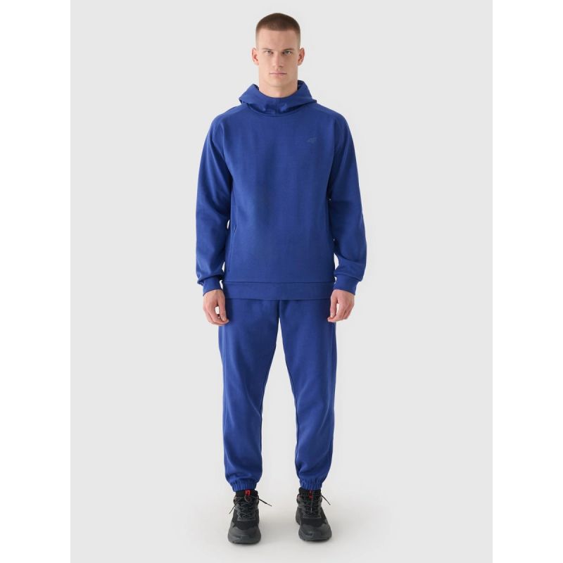 Men's sweatshirt with hood, open, 4F 4FRAW24TSWSM2050-31S 4f