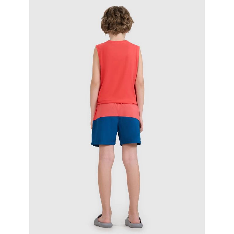 Boys' beach shorts 4F 4FJWSS25UBDSM116-63S *Kategoria tymczasowa Your Sports Performance