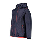 CMP Kid G Jacket Rain Fix Hood Jr 3X53255-28ML Clothing/Outdoor/ CMP Your Sports Performance
