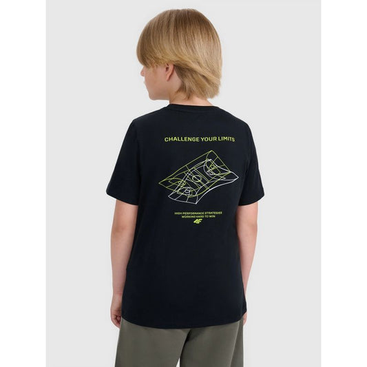 Boy's regular printed T-shirt 4F 4FJWAW25TTSHM2415-20S *Kategoria tymczasowa Your Sports Performance