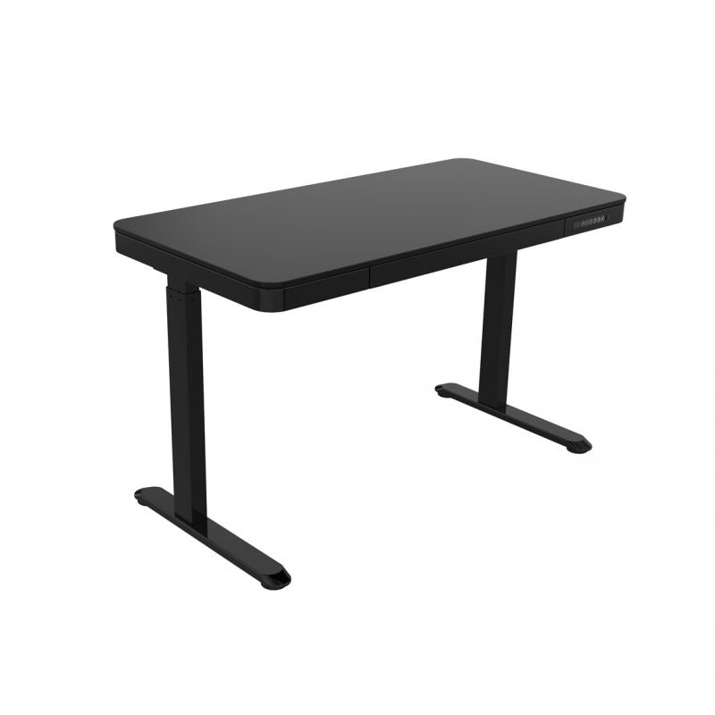 Urevo Spacewalk 3S treadmill + TUCKANO electrically adjustable desk, black