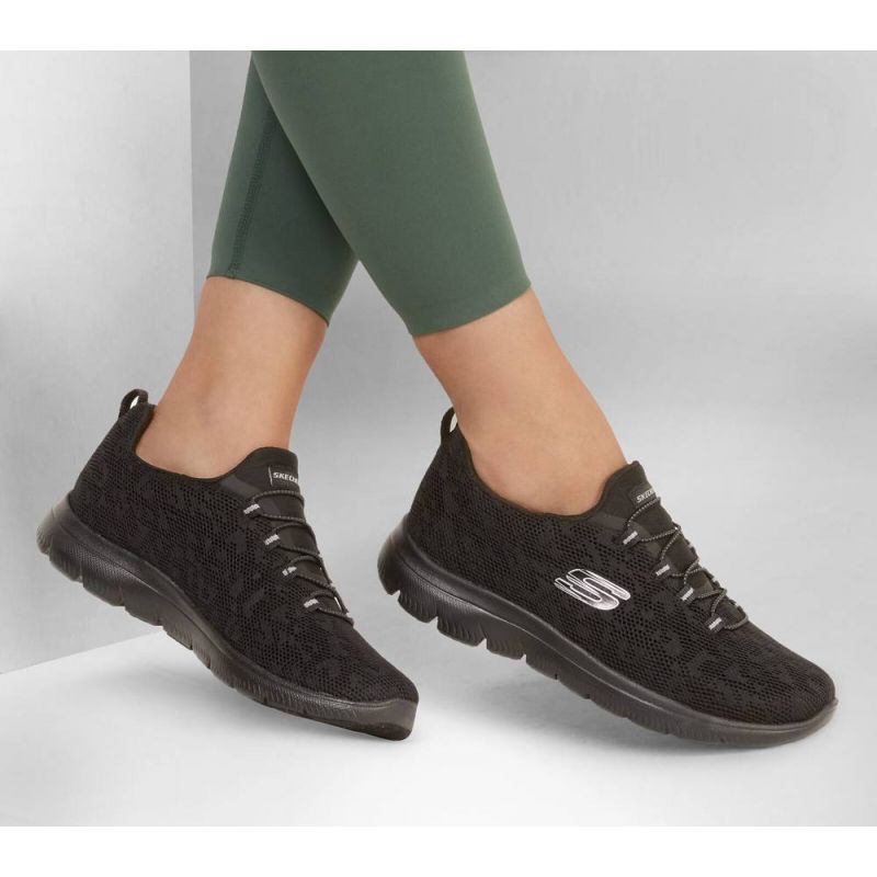 Skechers Summits shoes - Leopard Spot W 149037 BBK Footwear/Lifestyle/Skechers Your Sports Performance