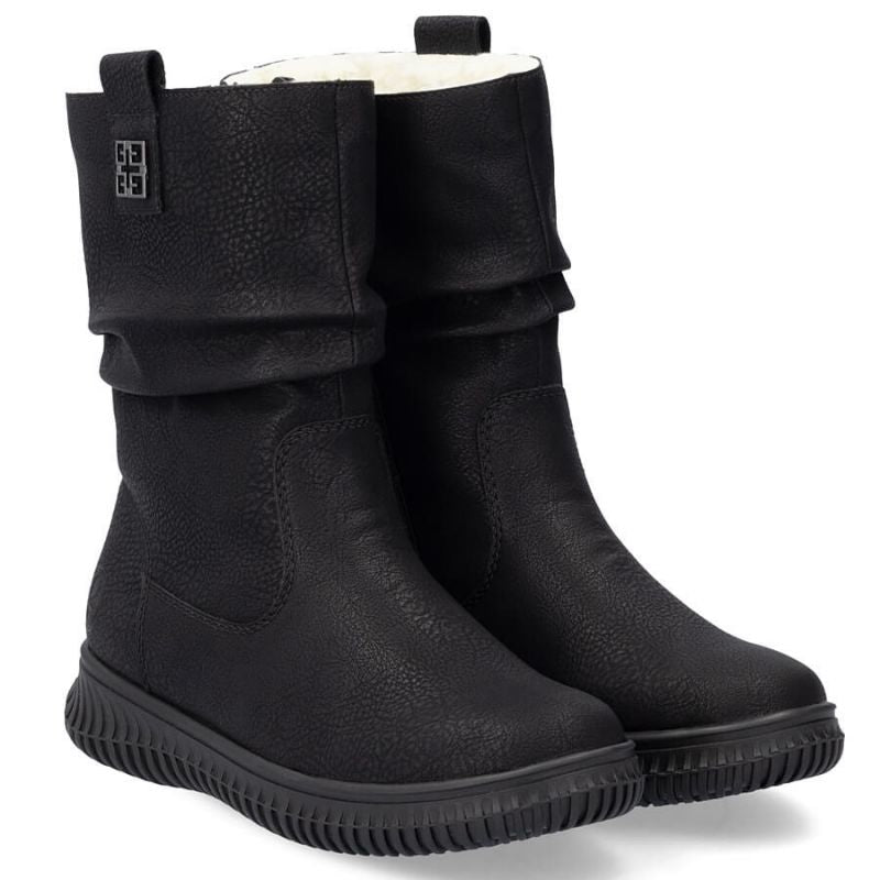 Rieker 74283-00 W RKR754 insulated ankle boots