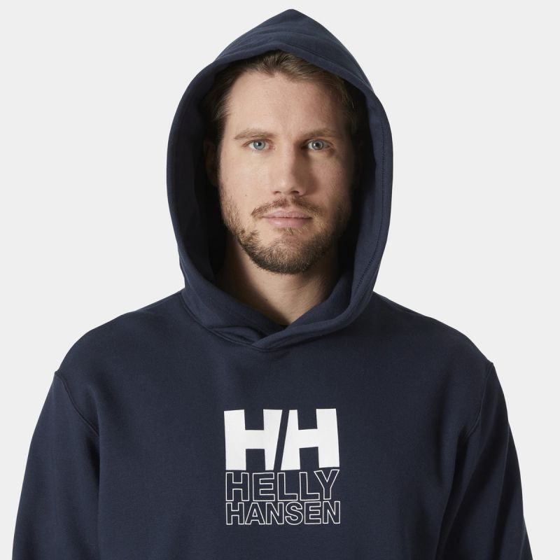 Helly Hansen Cotton Fleece Hoodie M 54158 597 Clothing/Outdoor/Helly Hansen Your Sports Performance
