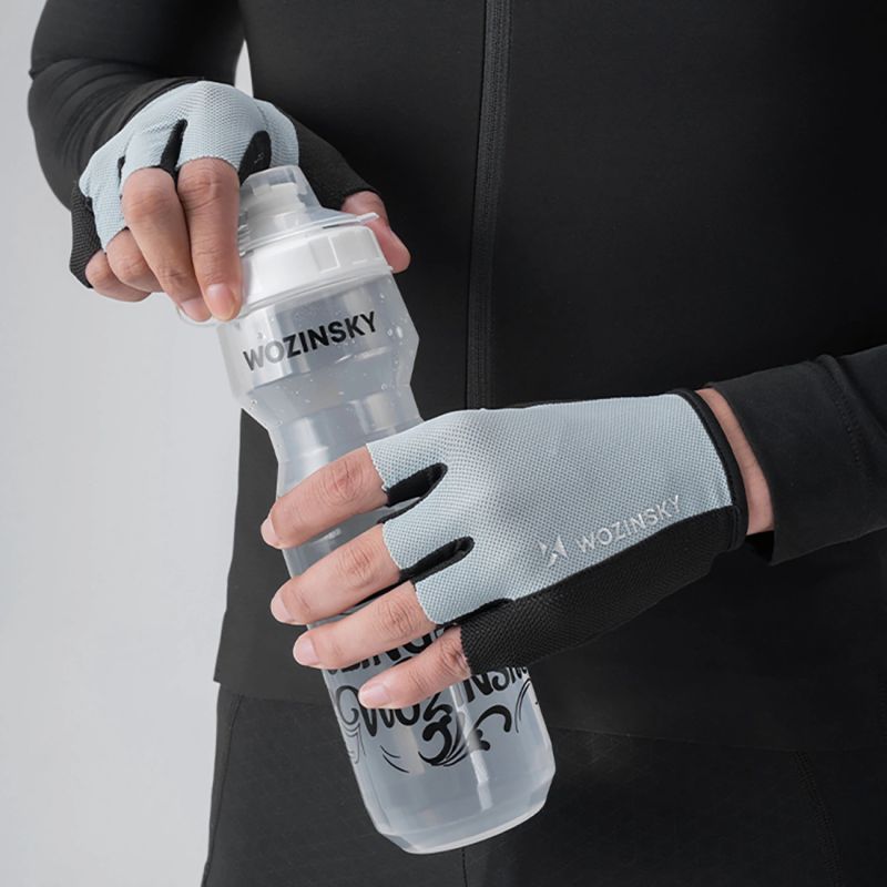 Wozinsky WRR-02XL cycling gloves size XL - gray Wozinsky