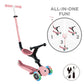 Scooter with ride-on seat GO•UP ACTIVE LIGHTS (744-210) Accessories/Skating/Hulajnogi/Traditional/For kids/Globber Your Sports Performance