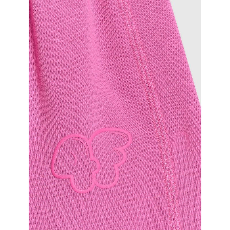 Girls' wide-leg sweatpants 4F 4FJRAW25TTROF1601-54S