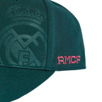 Adidas Real Madrid RMCF Away Snap Back Cap Green KS8120