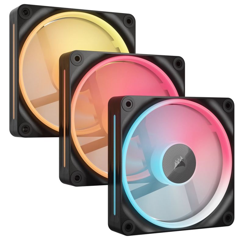 CORSAIR 120*120*25 LX120-R RGB iCUE Link Triple Fan Chłodzenie/Chłodzenie - wentylatory Your Sports Performance