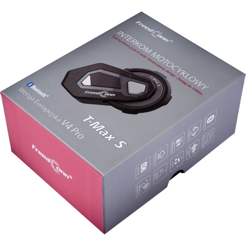 FreedConn T-Max S V4 Pro Single motorcycle intercom In preparation Your Sports Performance