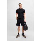 BOSS Paddy 1 NERO Men's Polo Shirt Regular Fit Black (50512995-001) Boss