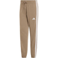 Women's adidas Essentials 3-Stripes French Terry Cuffed Pants Beige KF8338