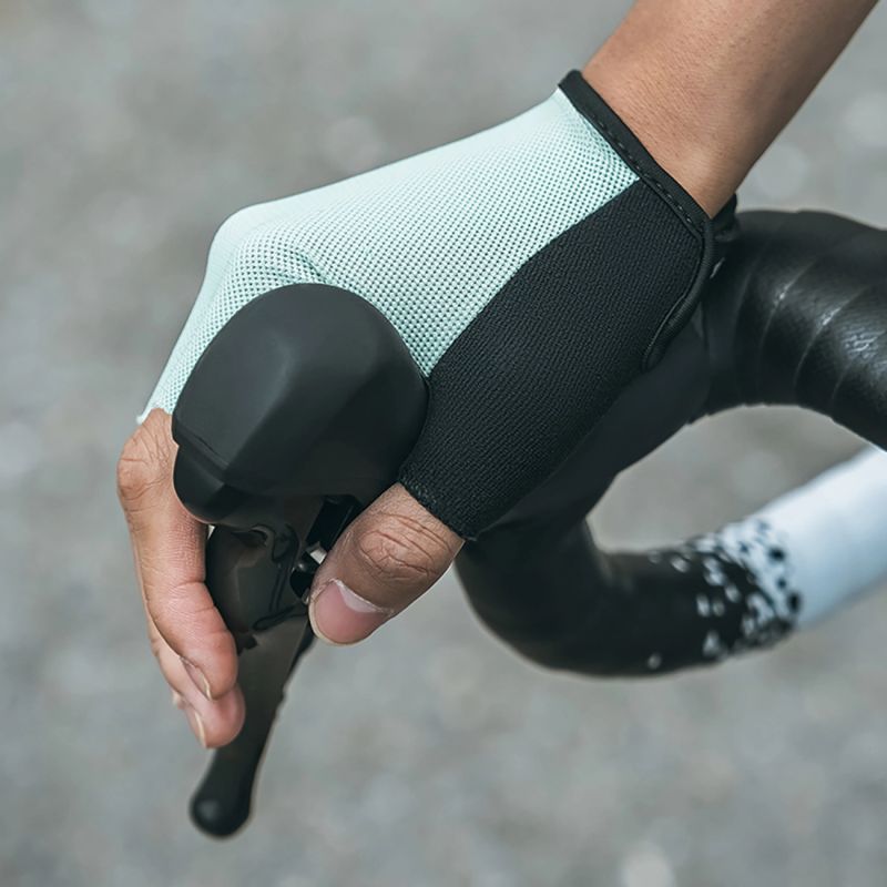 Wozinsky WRR-02M cycling gloves size M - gray Wozinsky