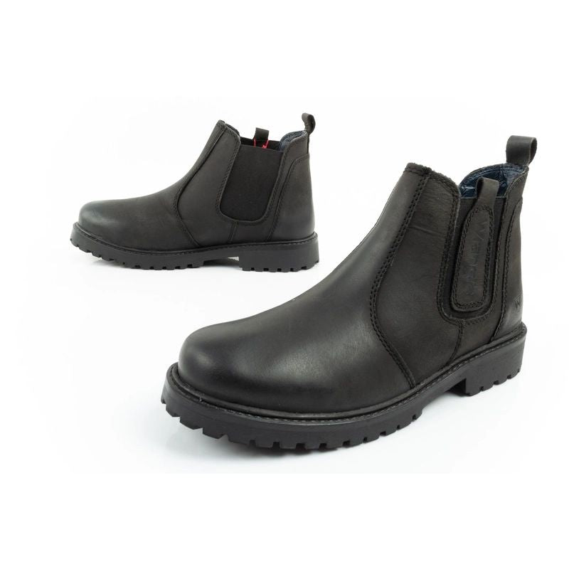 Wrangler Yuma men's shoes Chelsea boots elegant leather slip-on boots Wrangler