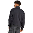 Men's adidas City Escape Fleece Half-Zip GD Sweatshirt Black JF3290 To be categorized Your Sports Performance