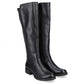 Leather boots Rieker W Z9591-00 black