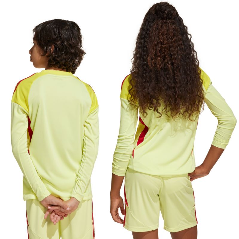 adidas Tiro 25 Competition Long Sleeve Kids' Goalkeeper Jersey Yellow and Red KJN2020 In preparation Adidas