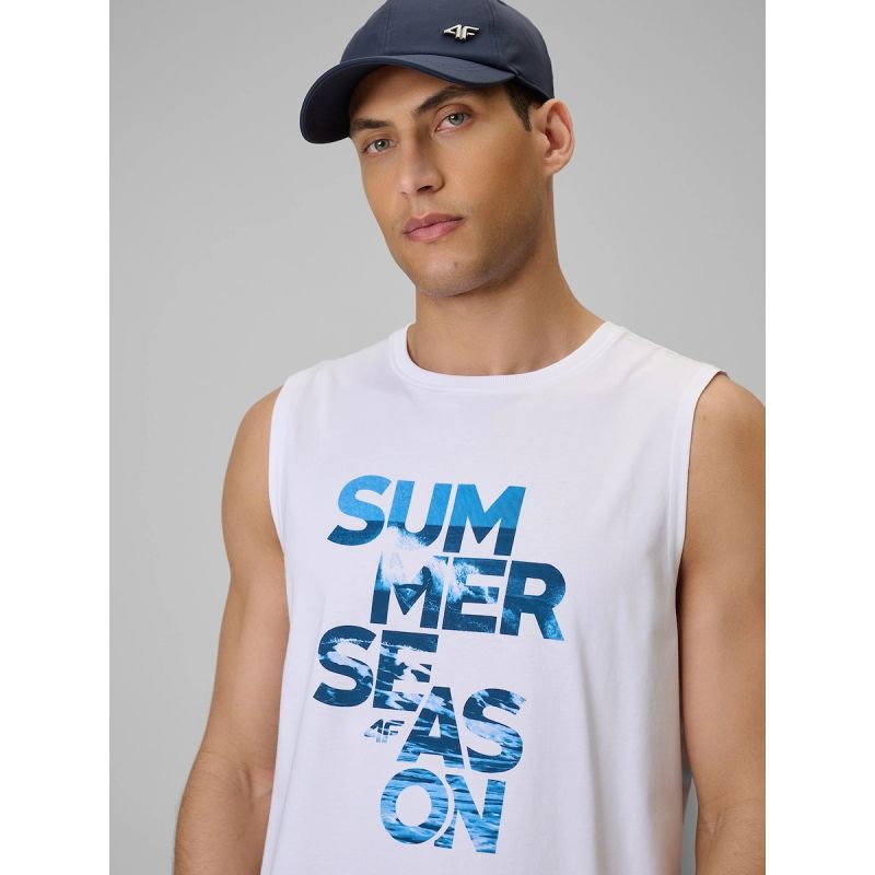 Men's sleeveless shirt 4F 4FWSS26TSLEM269-10S 4f
