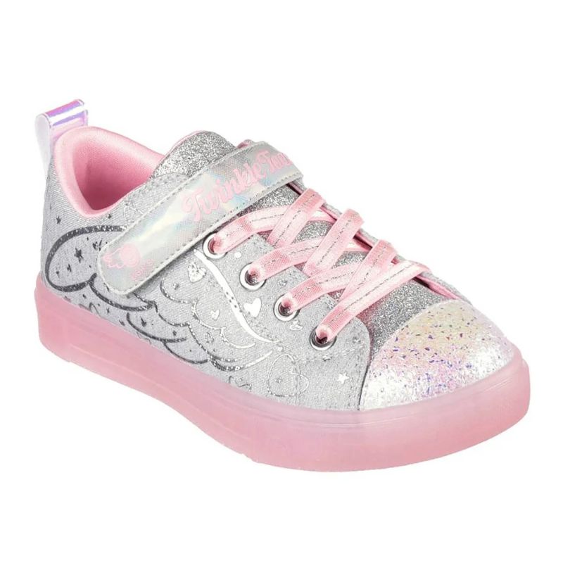 Skechers S Lights Twinkle Sparks Heather Magic Jr 314703L-GYPK shoes Footwear/Lifestyle/Skechers Skechers